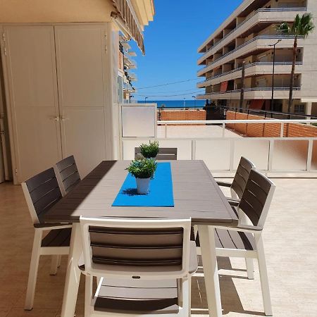 Apartamento Con Gran Terraza, Piscina Y Con Vistas Al Mar, A Solo 50 M De La Playa Daimus Exteriér fotografie
