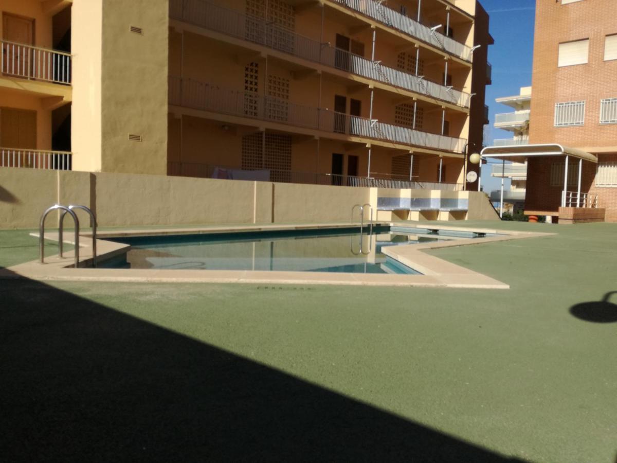 Apartamento Con Gran Terraza, Piscina Y Con Vistas Al Mar, A Solo 50 M De La Playa Daimus Exteriér fotografie